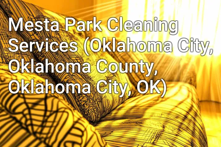 Mesta Park Cleaning Services (Oklahoma City, Oklahoma County, Oklahoma City, OK)