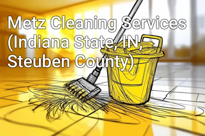 Metz Cleaning Services (Indiana State, IN, Steuben County)