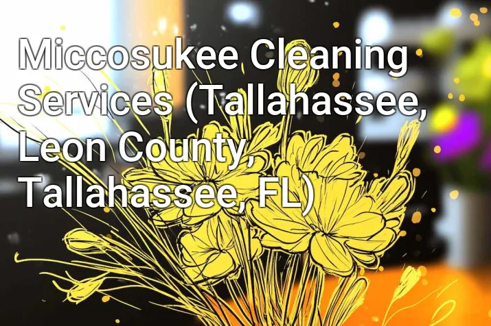 Miccosukee Cleaning Services (Tallahassee, Leon County, Tallahassee, FL)