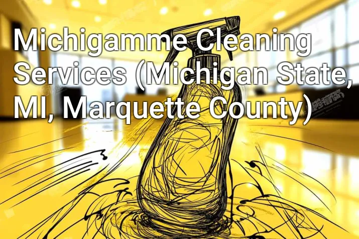 Michigamme Cleaning Services (Michigan State, MI, Marquette County)
