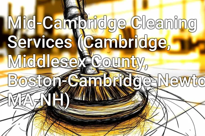 Mid-Cambridge Cleaning Services (Cambridge, Middlesex County, Boston-Cambridge-Newton, MA-NH)