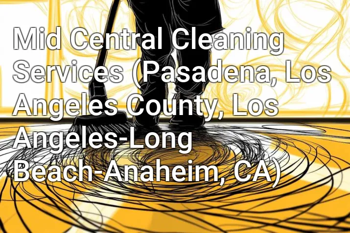 Mid Central Cleaning Services (Pasadena, Los Angeles County, Los Angeles-Long Beach-Anaheim, CA)