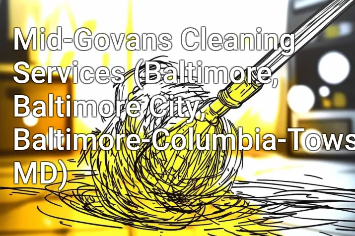 Mid-Govans Cleaning Services (Baltimore, Baltimore City, Baltimore-Columbia-Towson, MD)