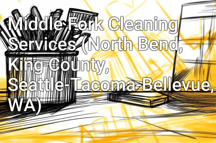 Middle Fork Cleaning Services (North Bend, King County, Seattle-Tacoma-Bellevue, WA)