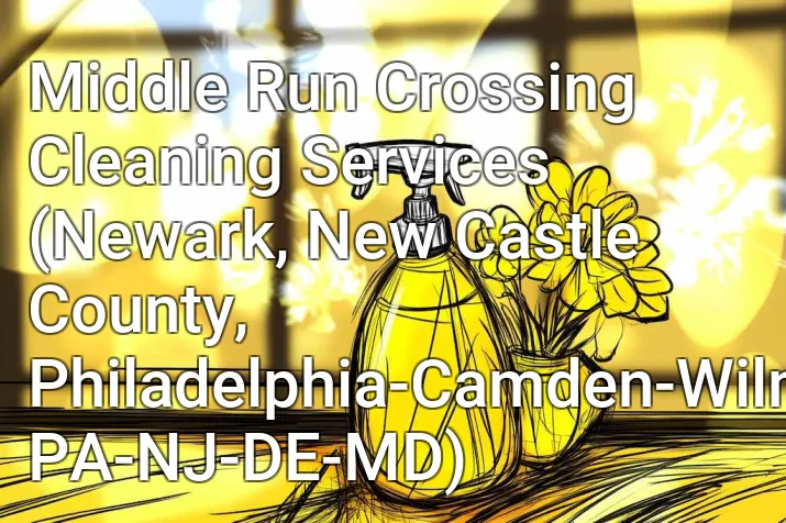 Middle Run Crossing Cleaning Services (Newark, New Castle County, Philadelphia-Camden-Wilmington, PA-NJ-DE-MD)
