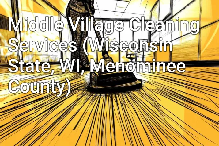 Middle Village Cleaning Services (Wisconsin State, WI, Menominee County)