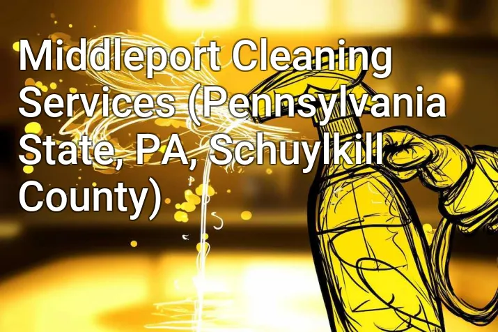 Middleport Cleaning Services (Pennsylvania State, PA, Schuylkill County)