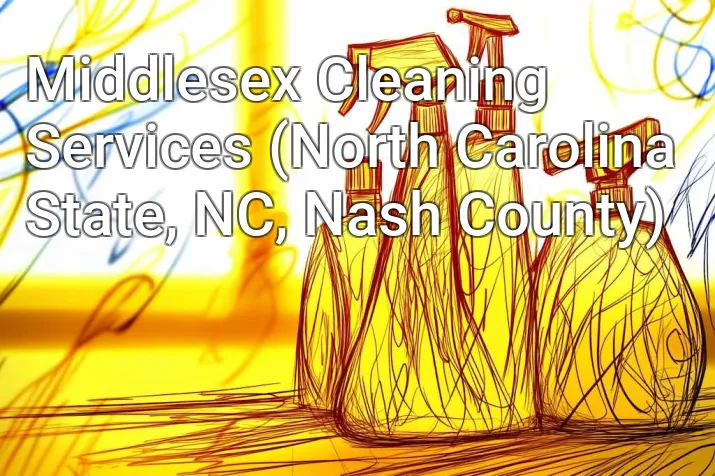 Middlesex Cleaning Services (North Carolina State, NC, Nash County)