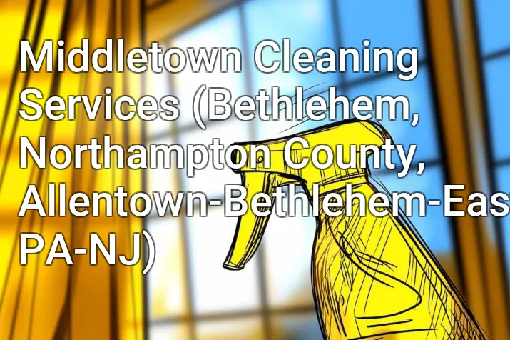 Middletown Cleaning Services (Bethlehem, Northampton County, Allentown-Bethlehem-Easton, PA-NJ)