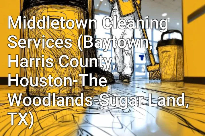 Middletown Cleaning Services (Baytown, Harris County, Houston-The Woodlands-Sugar Land, TX)
