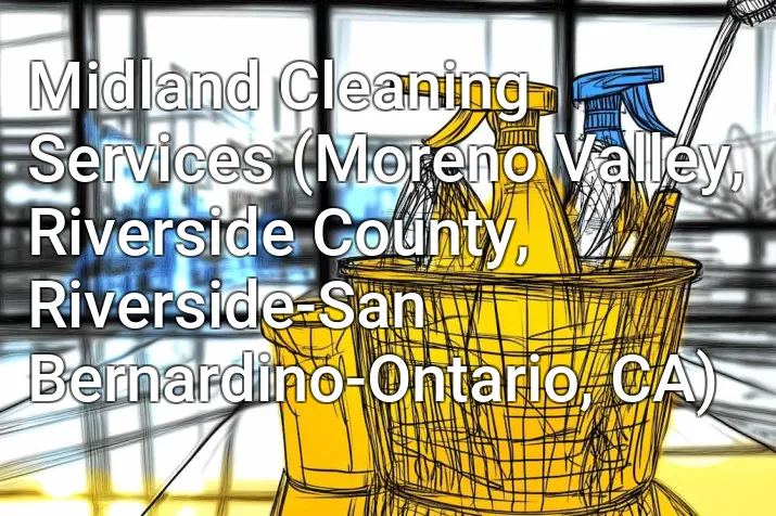 Midland Cleaning Services (Moreno Valley, Riverside County, Riverside-San Bernardino-Ontario, CA)