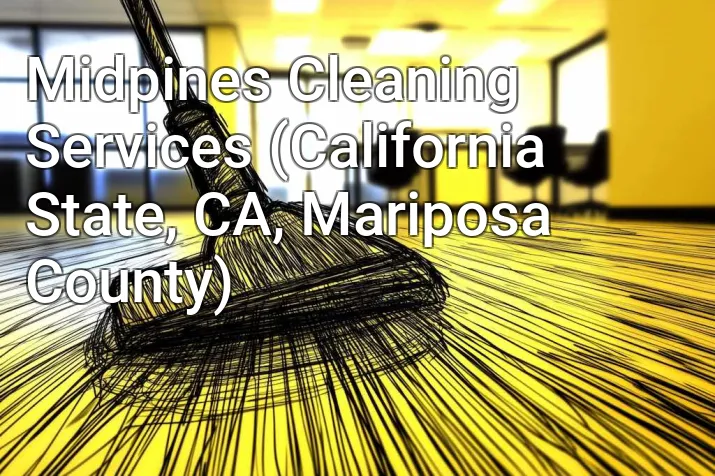 Midpines Cleaning Services (California State, CA, Mariposa County)