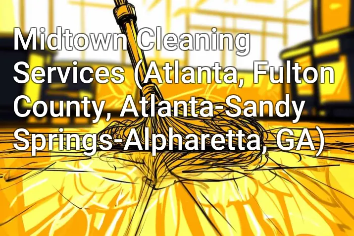 Midtown Cleaning Services (Atlanta, Fulton County, Atlanta-Sandy Springs-Alpharetta, GA)