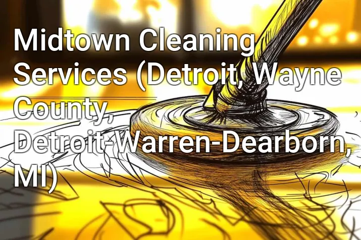 Midtown Cleaning Services (Detroit, Wayne County, Detroit-Warren-Dearborn, MI)