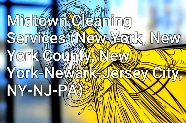 Midtown Cleaning Services (New York, New York County, New York-Newark-Jersey City, NY-NJ-PA)