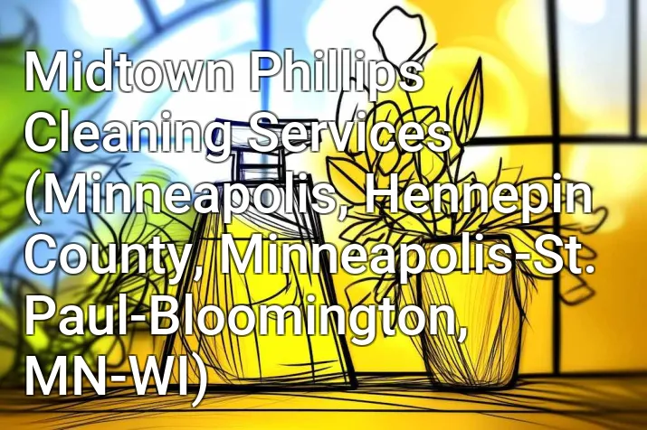 Midtown Phillips Cleaning Services (Minneapolis, Hennepin County, Minneapolis-St. Paul-Bloomington, MN-WI)