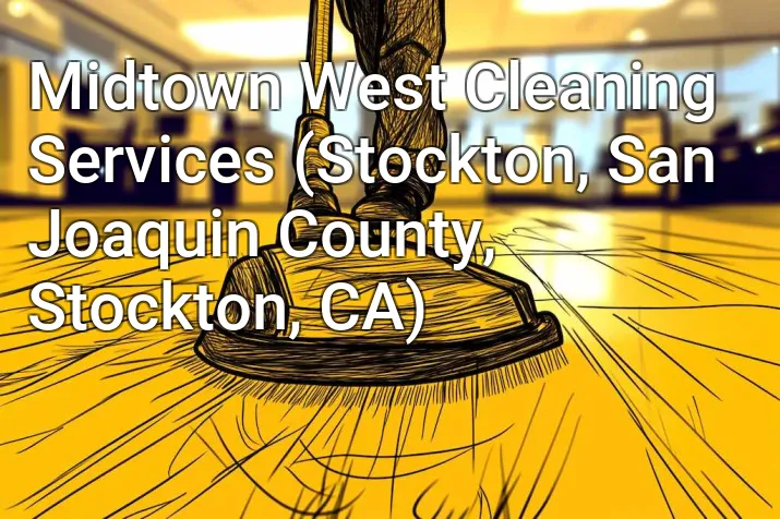 Midtown West Cleaning Services (Stockton, San Joaquin County, Stockton, CA)