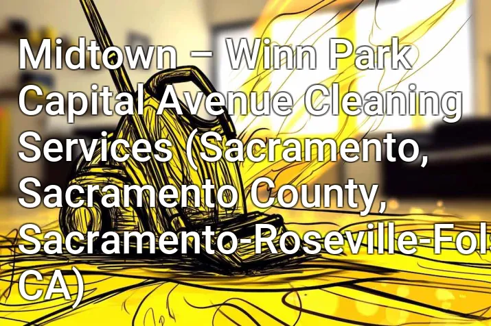Midtown – Winn Park Capital Avenue Cleaning Services (Sacramento, Sacramento County, Sacramento-Roseville-Folsom, CA)