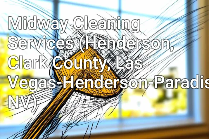 Midway Cleaning Services (Henderson, Clark County, Las Vegas-Henderson-Paradise, NV)