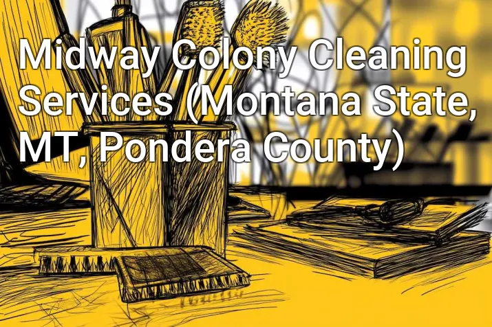 Midway Colony Cleaning Services (Montana State, MT, Pondera County)