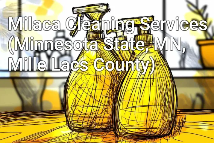 Milaca Cleaning Services (Minnesota State, MN, Mille Lacs County)