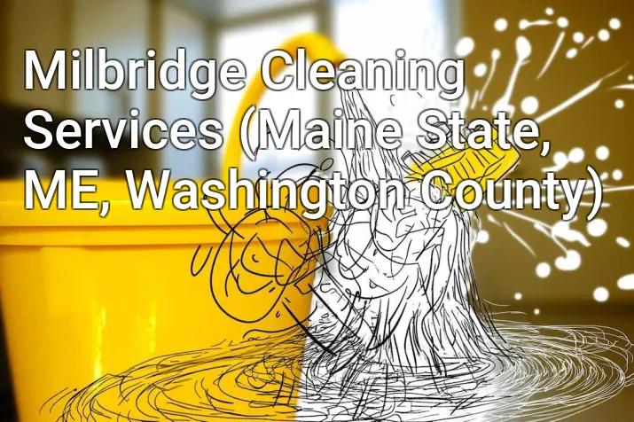 Milbridge Cleaning Services (Maine State, ME, Washington County)