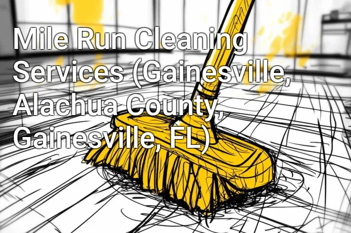 Mile Run Cleaning Services (Gainesville, Alachua County, Gainesville, FL)