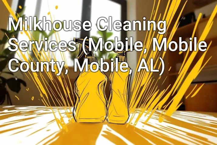 Milkhouse Cleaning Services (Mobile, Mobile County, Mobile, AL)
