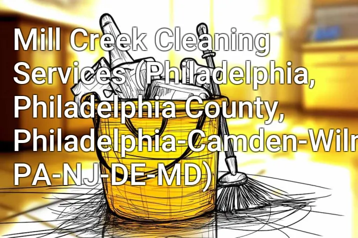 Mill Creek Cleaning Services (Philadelphia, Philadelphia County, Philadelphia-Camden-Wilmington, PA-NJ-DE-MD)