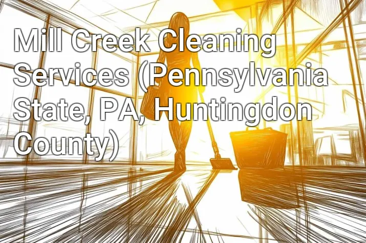 Mill Creek Cleaning Services (Pennsylvania State, PA, Huntingdon County)