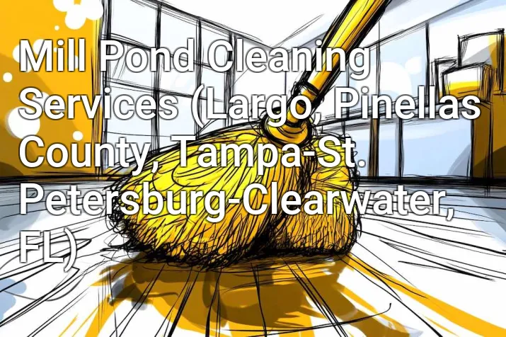 Mill Pond Cleaning Services (Largo, Pinellas County, Tampa-St. Petersburg-Clearwater, FL)