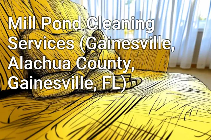 Mill Pond Cleaning Services (Gainesville, Alachua County, Gainesville, FL)