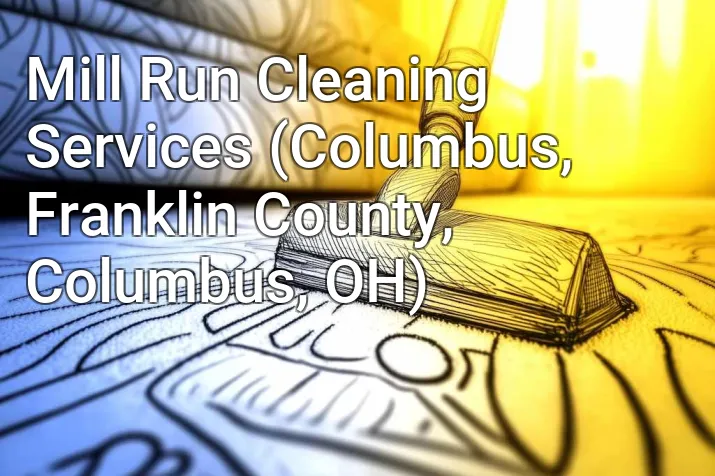 Mill Run Cleaning Services (Columbus, Franklin County, Columbus, OH)