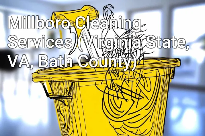 Millboro Cleaning Services (Virginia State, VA, Bath County)