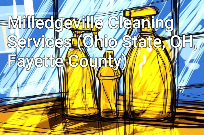 Milledgeville Cleaning Services (Ohio State, OH, Fayette County)
