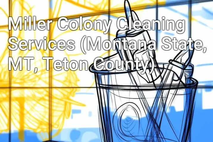 Miller Colony Cleaning Services (Montana State, MT, Teton County)
