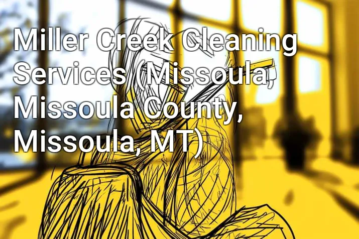 Miller Creek Cleaning Services (Missoula, Missoula County, Missoula, MT)