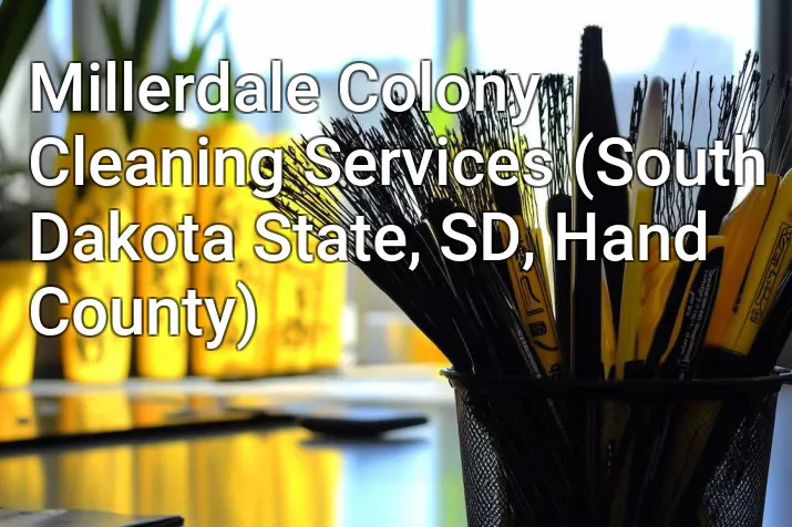 Millerdale Colony Cleaning Services (South Dakota State, SD, Hand County)