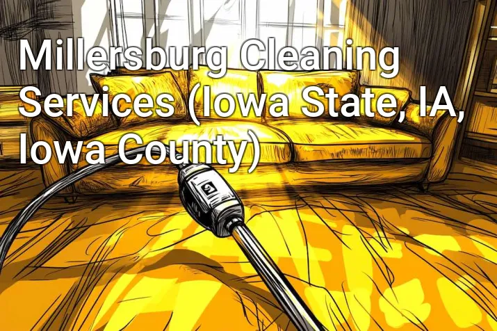 Millersburg Cleaning Services (Iowa State, IA, Iowa County)