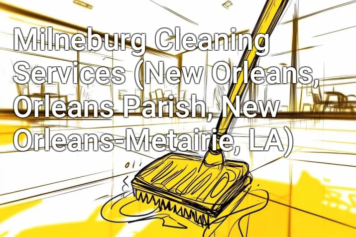 Milneburg Cleaning Services (New Orleans, Orleans Parish, New Orleans-Metairie, LA)