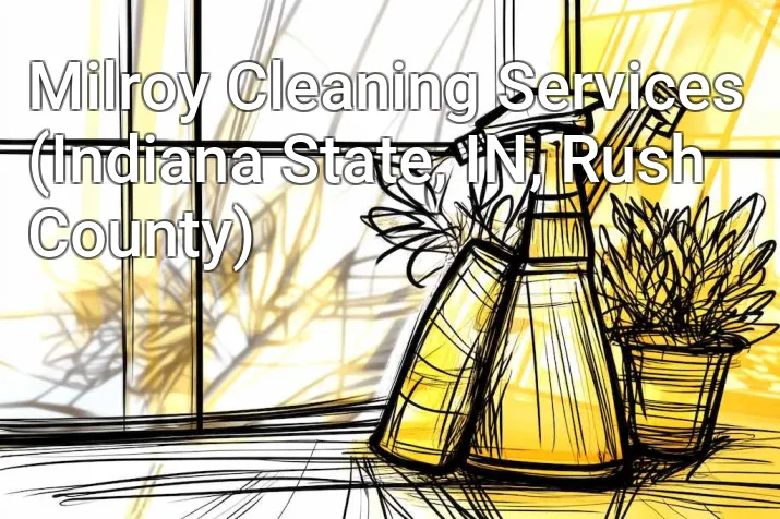 Milroy Cleaning Services (Indiana State, IN, Rush County)