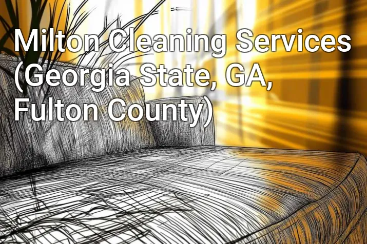 Milton Cleaning Services (Georgia State, GA, Fulton County)