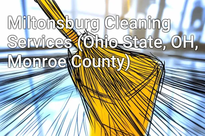 Miltonsburg Cleaning Services (Ohio State, OH, Monroe County)