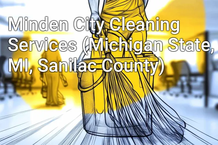 Minden City Cleaning Services (Michigan State, MI, Sanilac County)