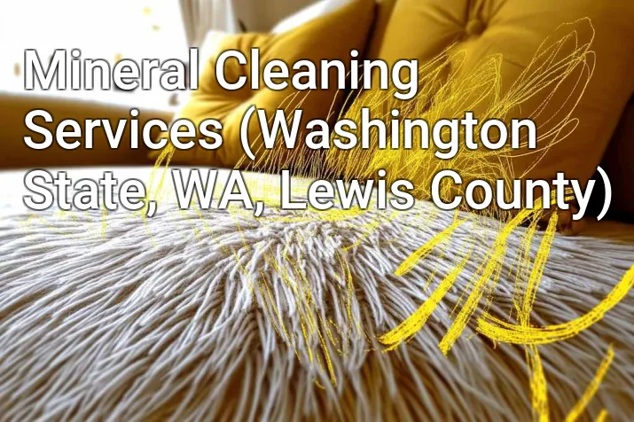 Mineral Cleaning Services (Washington State, WA, Lewis County)