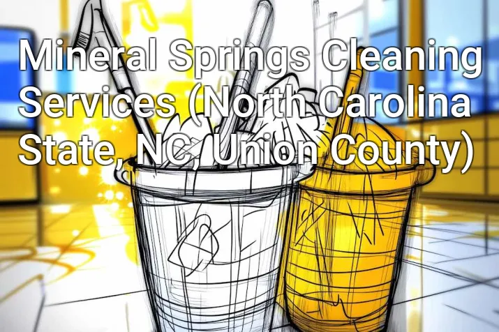 Mineral Springs Cleaning Services (North Carolina State, NC, Union County)