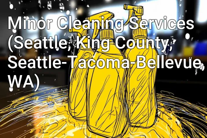 Minor Cleaning Services (Seattle, King County, Seattle-Tacoma-Bellevue, WA)