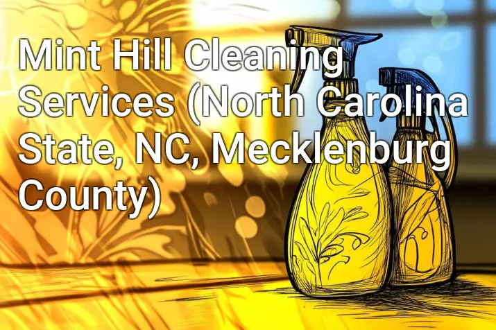 Mint Hill Cleaning Services (North Carolina State, NC, Mecklenburg County)