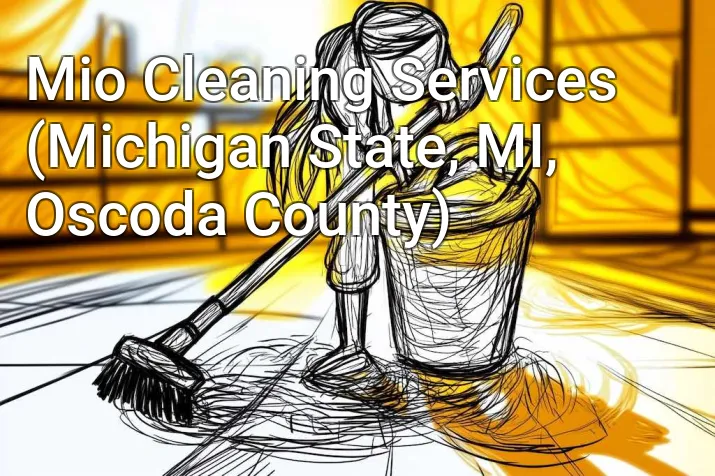 Mio Cleaning Services (Michigan State, MI, Oscoda County)