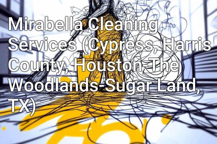 Mirabella Cleaning Services (Cypress, Harris County, Houston-The Woodlands-Sugar Land, TX)